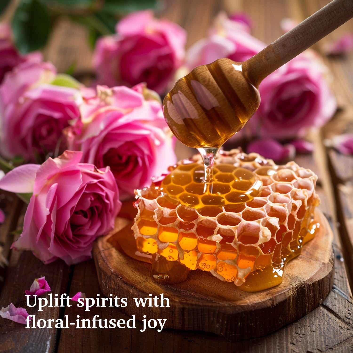 Rose Infused Honey