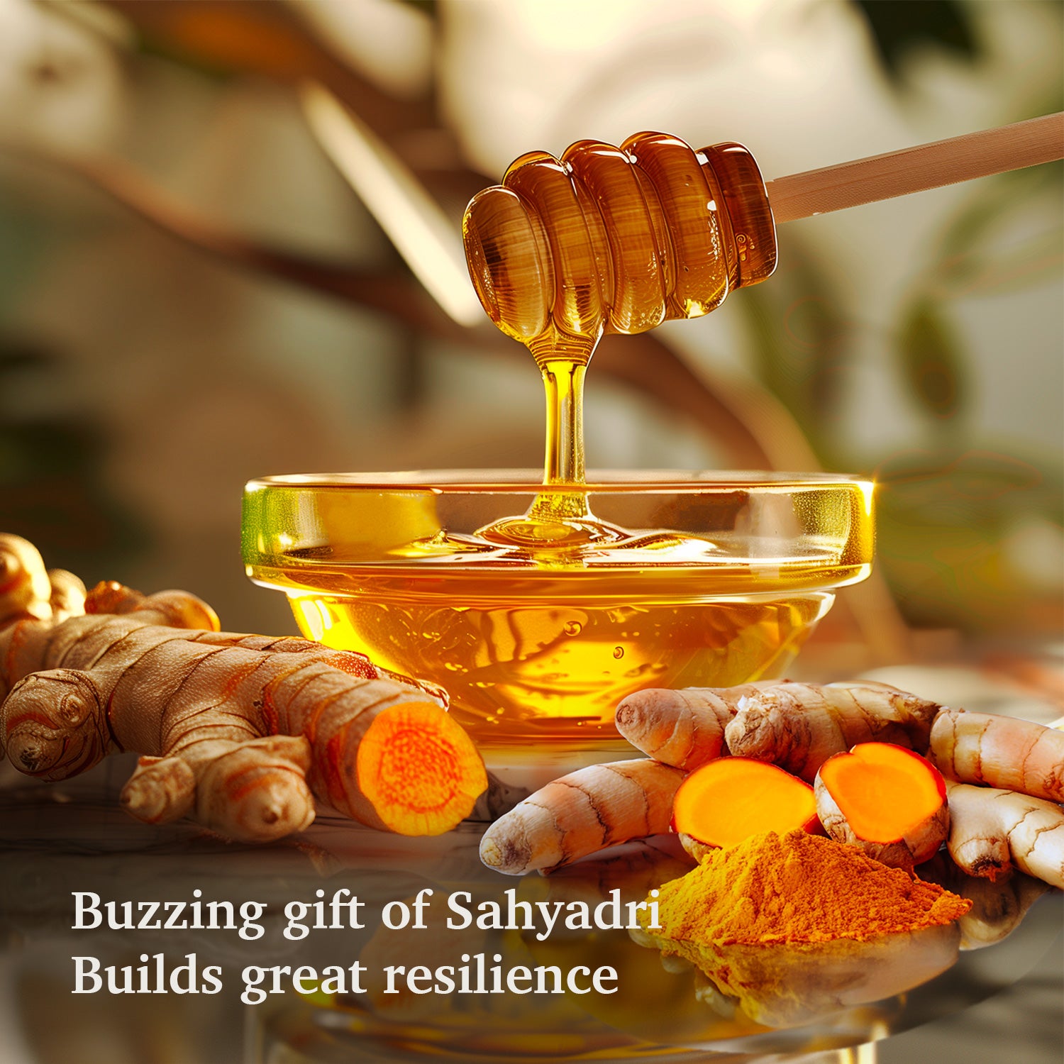 Turmeric Infused Honey