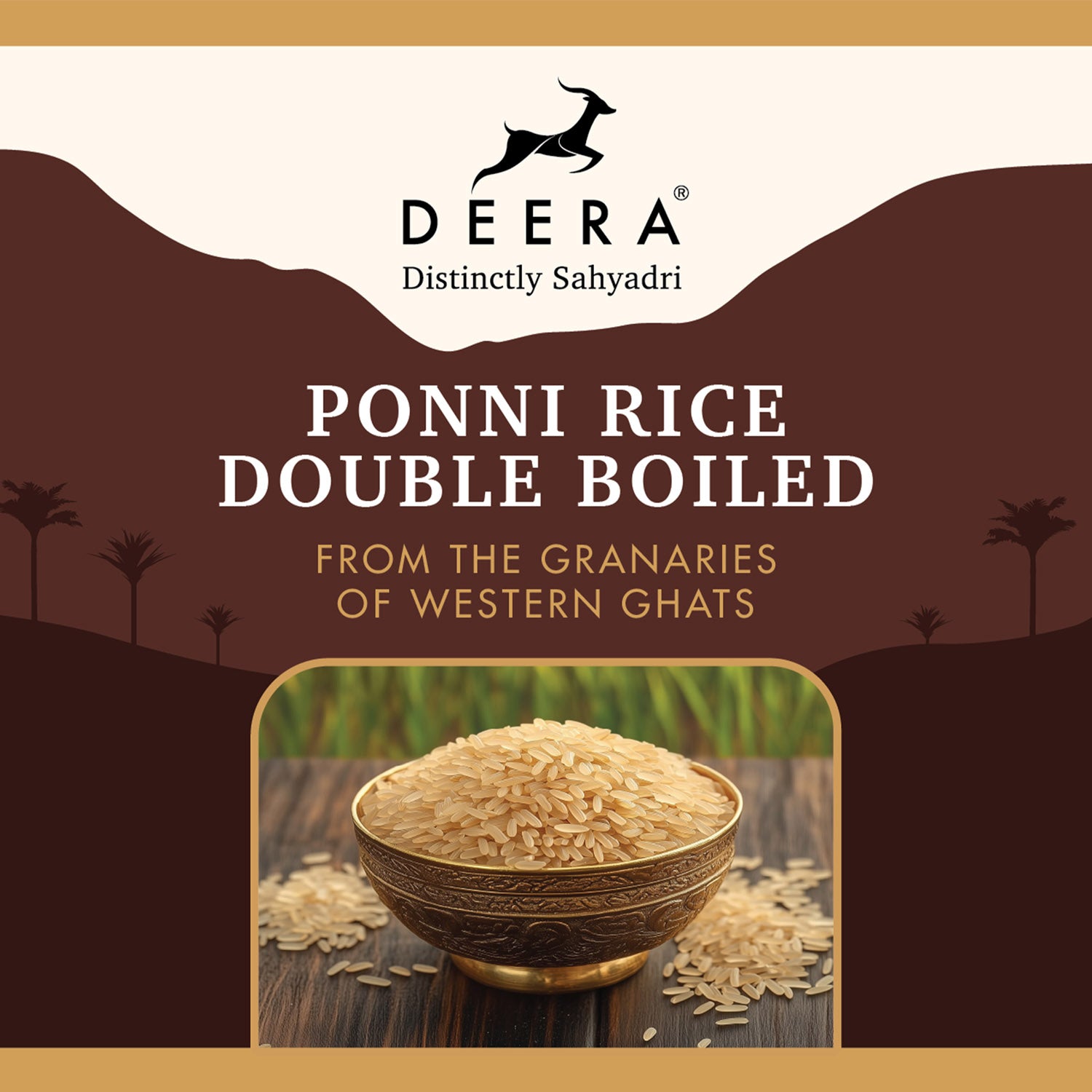 Ponni Rice Double Boiled