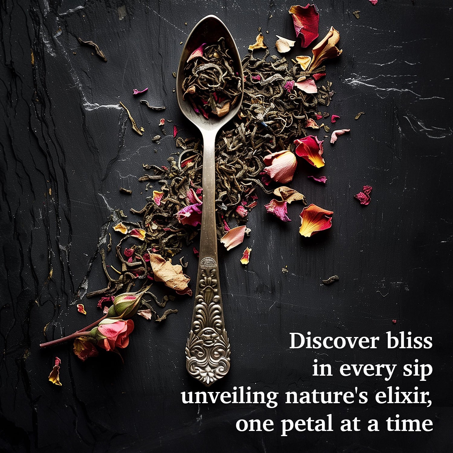 Rose with Tea from Blue Mountains