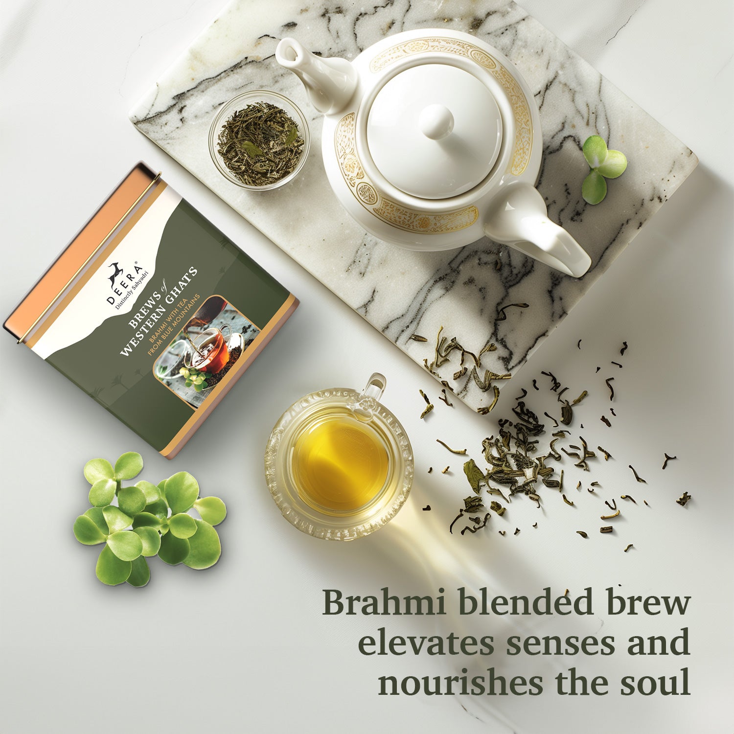 Brahmi with Tea from Blue Mountains