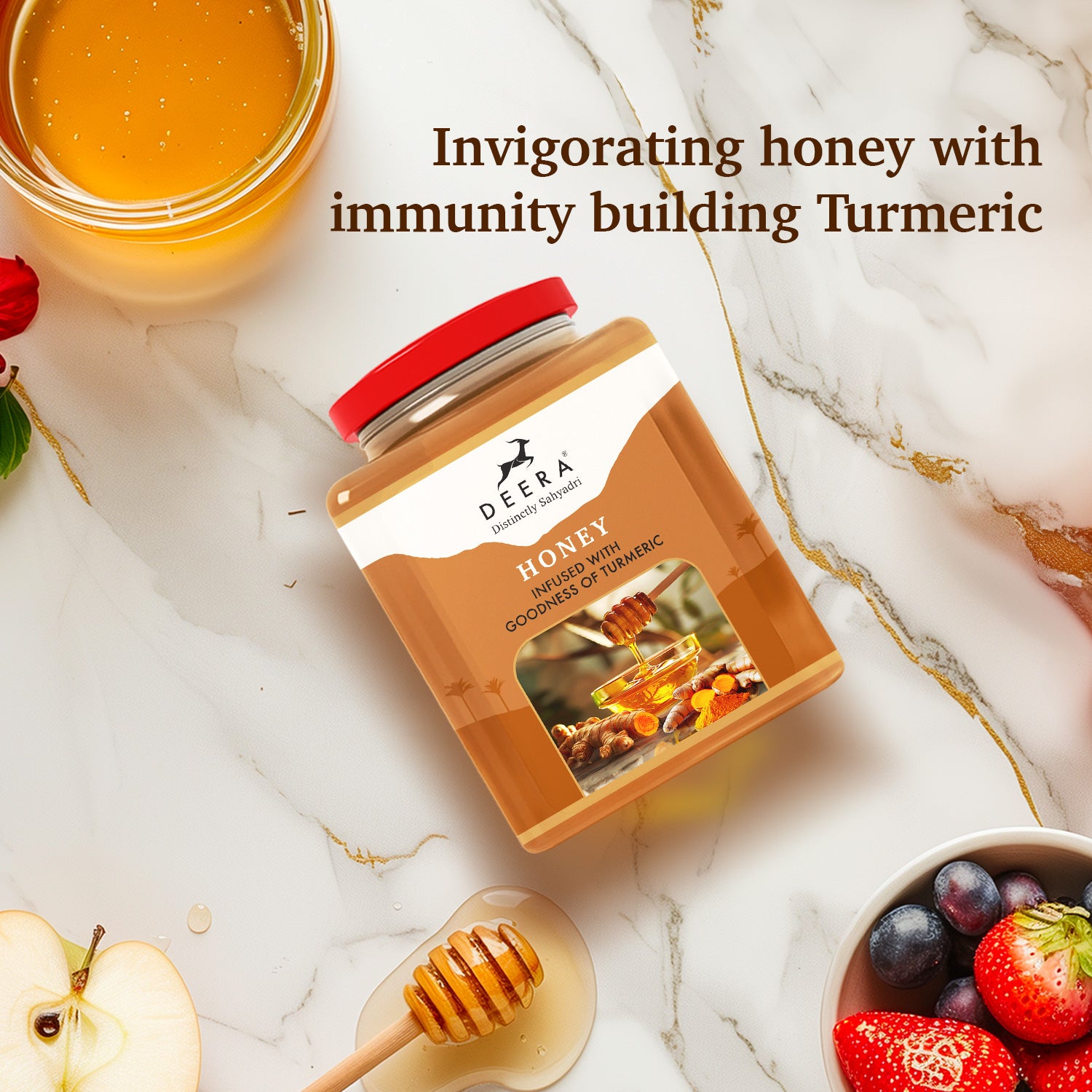 Turmeric Infused Honey